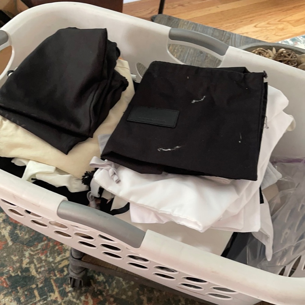 Lot of Designer dust Bags